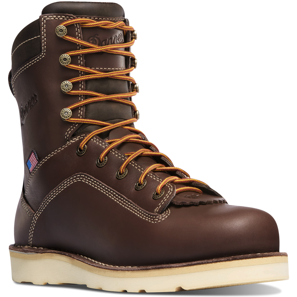 Danner Quarry USA Dark Brown Work Boots Mens - South Africa 92041DMTW